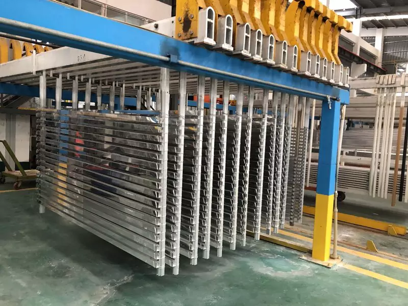 Anodized production line